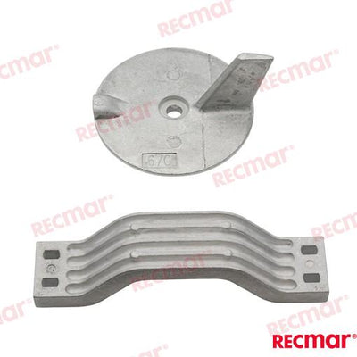 Kit Anodos A Trim Tab Aluminio Recmar (Ref. REC90798-1M708AL)