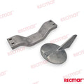 Kit Anodos A Trim Tab Zinc Yamaha (Ref. REC90798-1M708)