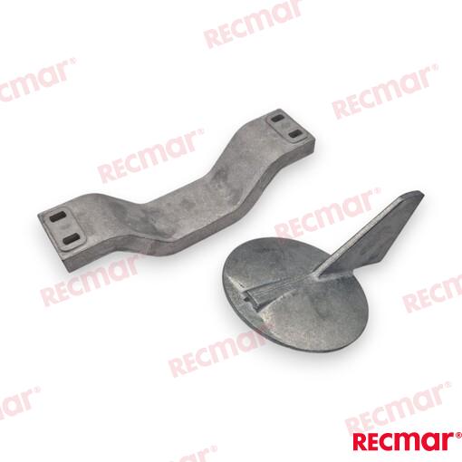 Kit Anodos A Trim Tab Zinc Yamaha (Ref. REC90798-1M708)