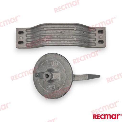 Kit Anodos A Trim Tab Zinc Yamaha (Ref. REC90798-1M708)