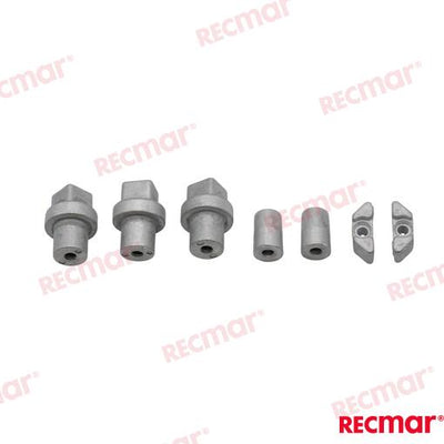 Kit Anodos B Powerhead Aluminio Recmar (Ref. REC90798-1M718AL)
