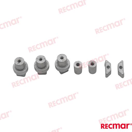 Kit Anodos B Powerhead Aluminio Recmar (Ref. REC90798-1M718AL)