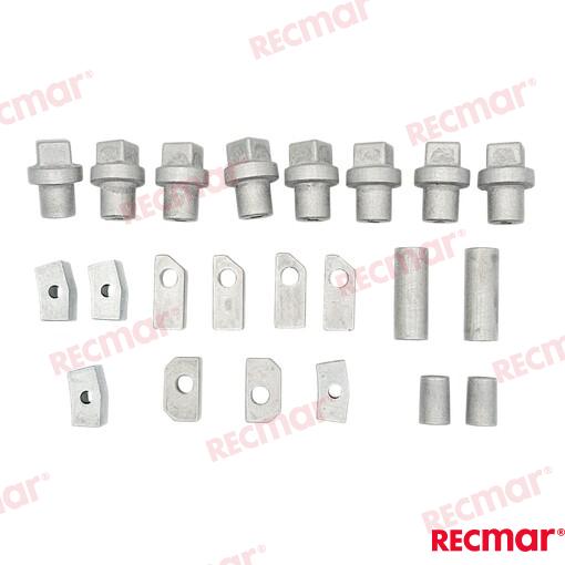 Kit Anodos B Powerhead Aluminio Recmar (Ref. REC90798-1M720AL)
