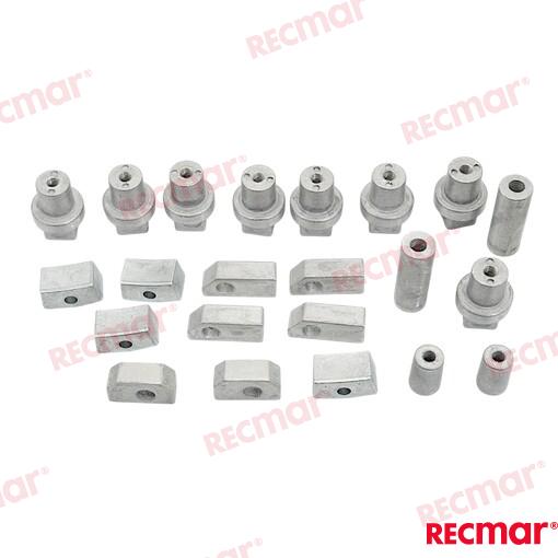 Kit Anodos B Powerhead Aluminio Recmar (Ref. REC90798-1M720AL)