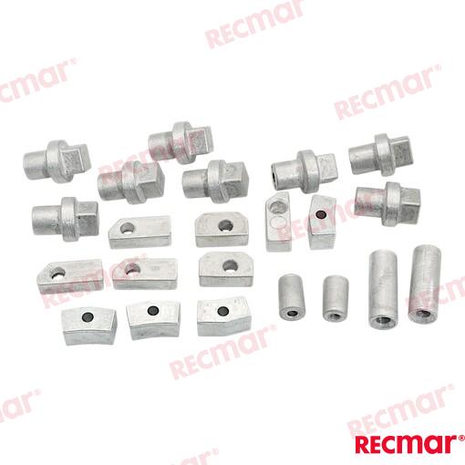 Kit Anodos B Powerhead Aluminio Recmar (Ref. REC90798-1M720AL)