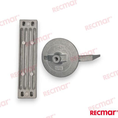 Kit Anodos A Trim Tab Zinc Yamaha (Ref. REC90798-1M775)