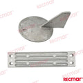 Kit Anodos A Trim Tab Aluminio Recmar (Ref. REC90798-1M775AL)