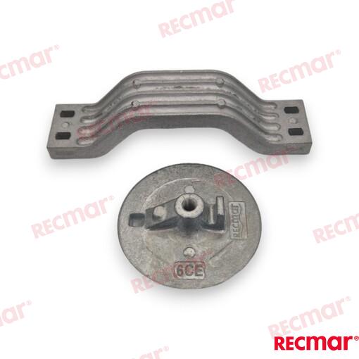 Kit Anodos A Trim Tab Zinc Yamaha (Ref. REC90798-1M776)