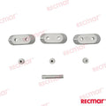 Kit Anodos B Powerhead Aluminio Recmar (Ref. REC90798-1M780AL)