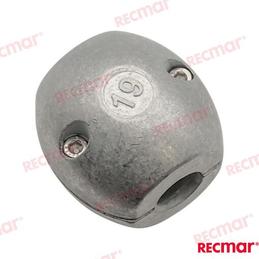 Collarin Eje Ø 19mm - 3/4’ Std (zn) Recmar