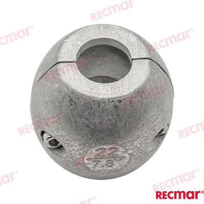 Collarin Eje 22mm. Std (al) Recmar