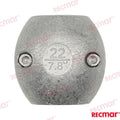 Collarin Eje 22mm. Std (al) Recmar
