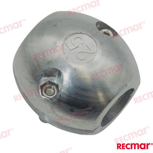 Collarin Eje 25mm. Std (al) Recmar