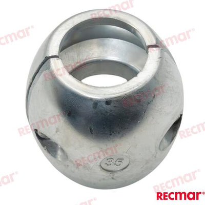 Collarin Eje 35mm. Std (al) Recmar