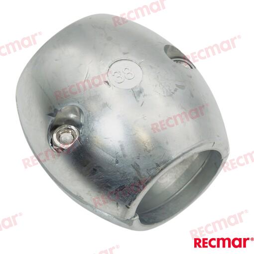 Collarin Eje 38mm. Std (al) Recmar