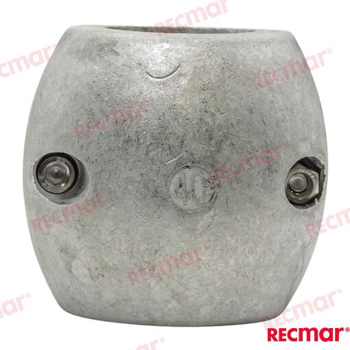 Collarin Eje 40mm. Std (zn) Recmar