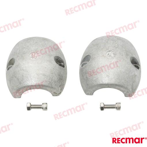 Collarin Eje 40mm. Std (zn) Recmar