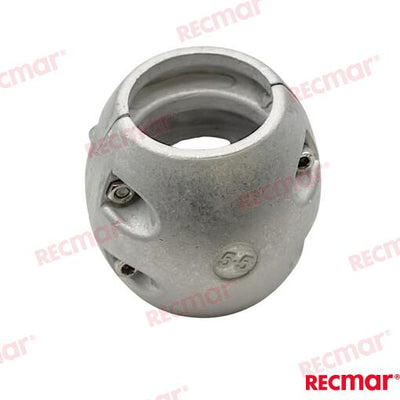 Collarin Eje Ø Ø55mm Std (al) Recmar
