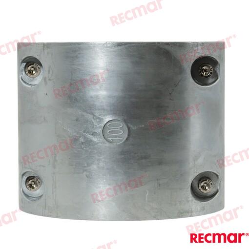 Collarin Eje 100 Mm Std (zn) Recmar