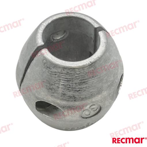 Collarin Eje 30mm. Usa (zn) Recmar