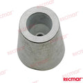 Anodo Radice Eje 35mm 0,39KG (zn) Recmar