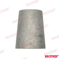 Anodo Radice Eje 45mm 0,85KG (al) Recmar