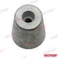 Anodo Radice Hex. 22-25mm 0,18KG (zn) Recmar
