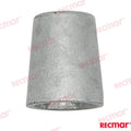 Anodo Radice Hex. 22-25mm 0,18KG (zn) Recmar