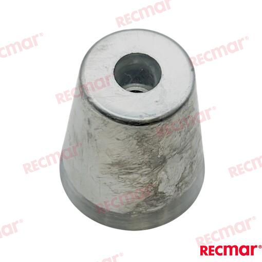 Anodo Radice Hex. Eje 50mm (zn) Recmar