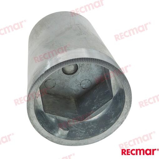 Eje Radice Hexagon 55mm (zn) Recmar