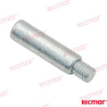 Anodo Lapiz Gm Ø12 41mm (zn) Recmar