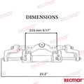 Cilindro Hidraulico Compacto Fb 250HP Recmar