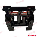 Jackplate Hidraulico 6" 115-625HP Recmar