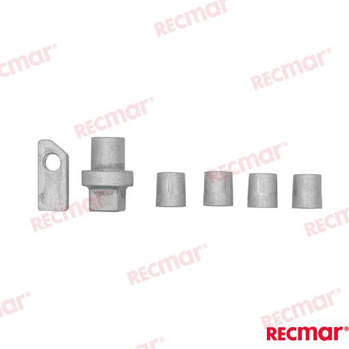 Kit Anodos B Powerhead Aluminio Recmar (Ref. RECKIT60400ANB0AL)