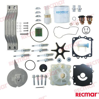 Kit Mantenimiento Yamaha Recmar REC67F-12411-01, REC35-822626Q15, CM15026A, TEN01156, NGKLFR