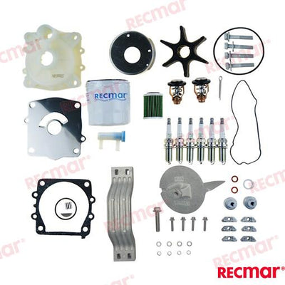 Kit Mantenimiento Yamaha Recmar CM15026A, REC67F-12411-01, REC35-822626Q15, TEN01156, NGKLFR
