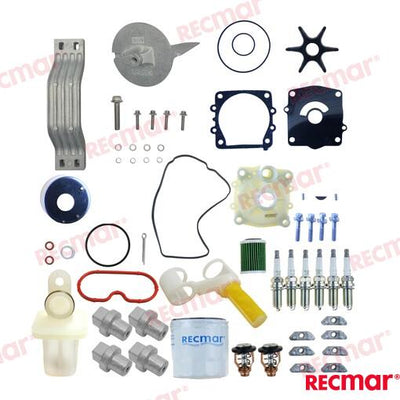 Kit Mantenimiento Yamaha Recmar CM15026A, REC67F-12411-01, REC35-822626Q15, CM67F-11325-01A, (Ref. RECKITF225B)