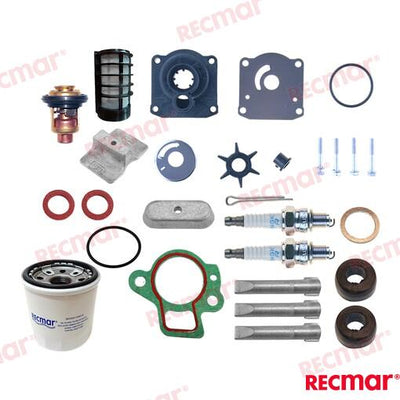 Kit Mantenimiento Yamaha Recmar REC5GH-13440-00, PAF15-07000031, PAF15-07010022, CM62Y-11325 (Ref. RECKITF25A)