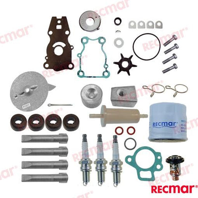 Kit Mantenimiento Yamaha Recmar PAF15-07000031, PAF15-07010022, NGKDPR6EA-9, REC5GH-13440-00