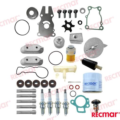 Kit Mantenimiento Yamaha Recmar PAF15-07000031, PAF15-07010022, CM62Y-11325-00A, PAF15-07010 (Ref. RECKITF50F)