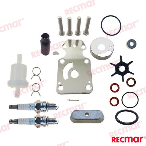 Kit Mantenimiento Yamaha Recmar NGKBR6HS-10, PAF4-04070003, PAJASOF40431-025, PAGB/T3452.1-1 (Ref. RECKITF6A)