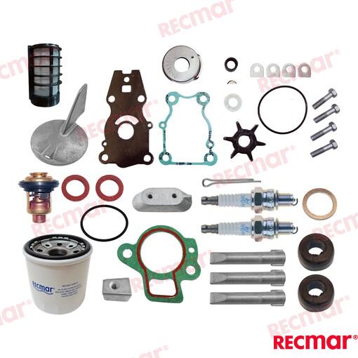 Kit Mantenimiento Yamaha Recmar REC5GH-13440-00, PAF15-07000031, PAF15-07010022, CM62Y-11325 (Ref. RECKITFT25B)