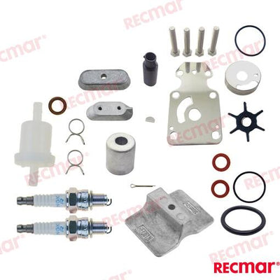Kit Mantenimiento Yamaha Recmar NGKBR6HS-10, PAF4-04070003, PAJASOF40431-025, PAGB/T3452.1-1 (Ref. RECKITFT8D)