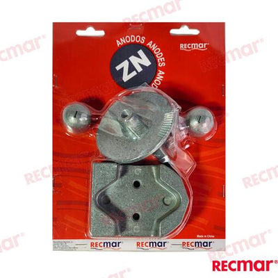 Kit Anodos ALPHAGEN1 (zn) Mercruiser 888756Q04
