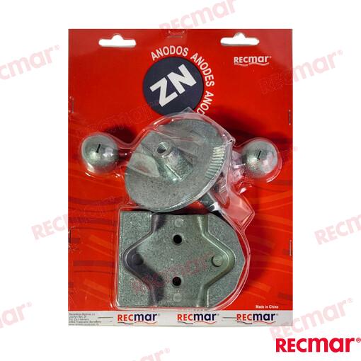 Kit Anodos ALPHAGEN1 (zn) Mercruiser 888756Q04