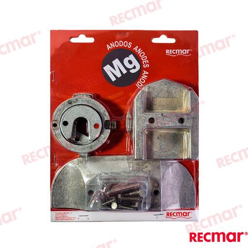 Kit Anodos ALPHAGEN2 (mg) Mercruiser 888756Q03