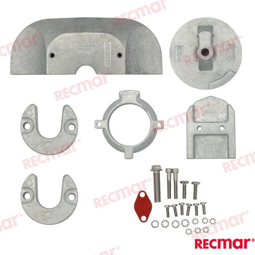 Kit Anodos ALPHAGEN2 (zn) Mercruiser 888756Q03