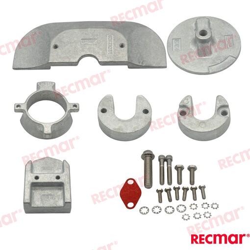 Kit Anodos ALPHAGEN2 (zn) Mercruiser 888756Q03