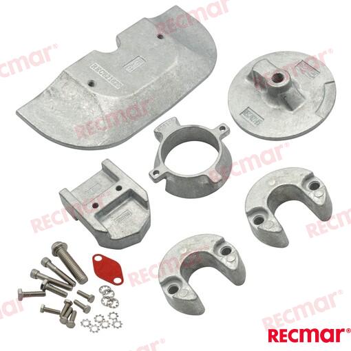Kit Anodos ALPHAGEN2 (zn) Mercruiser 888756Q03