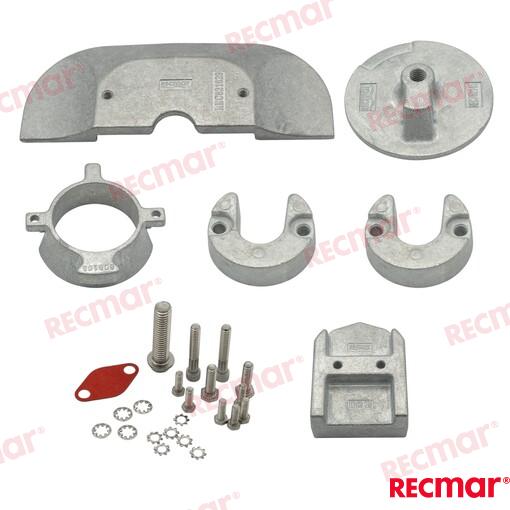 Kit Anodos ALPHAGEN2 (zn) Mercruiser 888756Q03